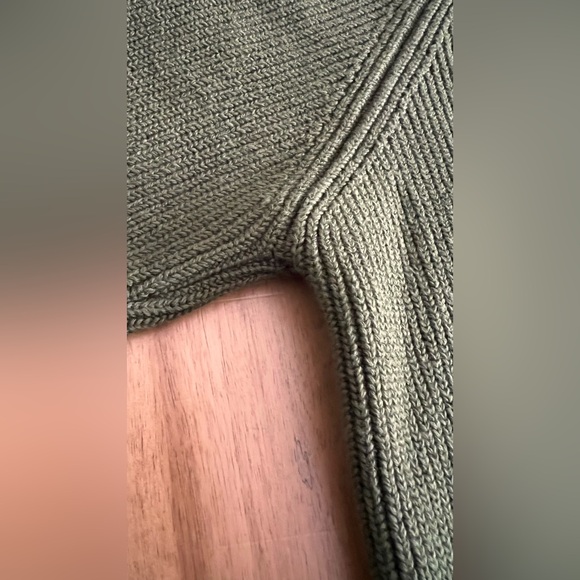 Sezane Isaure Cardigan Perfect Green - Size M - Picture 12 of 15